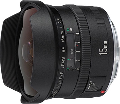 Canon EF 15mm f/2.8 Fisheye Black Lens - CeX (UK): - Buy, Sell, Donate